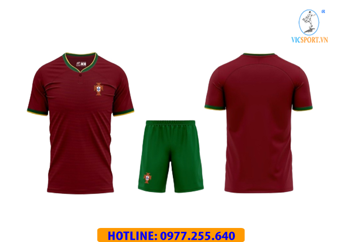 ÁO ĐỘI TUYỂN BỒ ĐÀO NHA WORLDCUP 2022 SÂN NHÀ - Hình ảnh 2