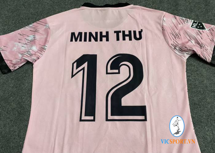 ÁO INTER MIAMI HỒNG IN CHO KHÁCH - Hình ảnh 5
