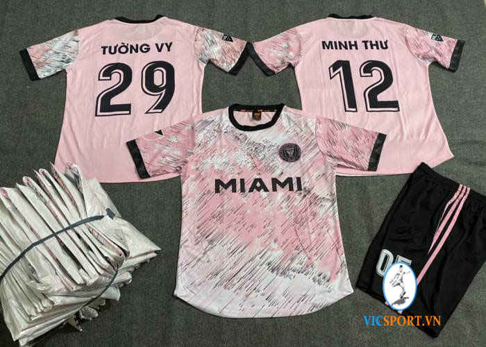 ÁO INTER MIAMI HỒNG IN CHO KHÁCH - Hình ảnh 7