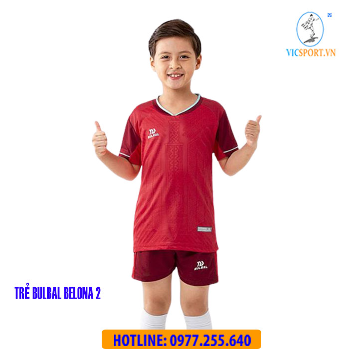 ÁO TRẺ EM BULBAL BELONA 2 MÀU ĐỎ