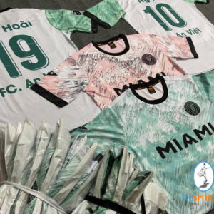 Áo đá banh Clb Inter Miami mùa giải 2022-2023 vải mè