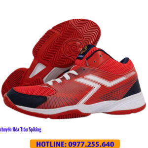 GIÀY BÓNG CHUYỀN BÓNG RỔ HỎA TRÂU SPIKING MÀU ĐỎ