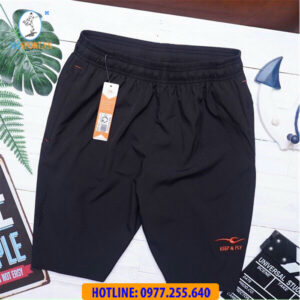 Quần short nam KeepFly Vintage màu đen