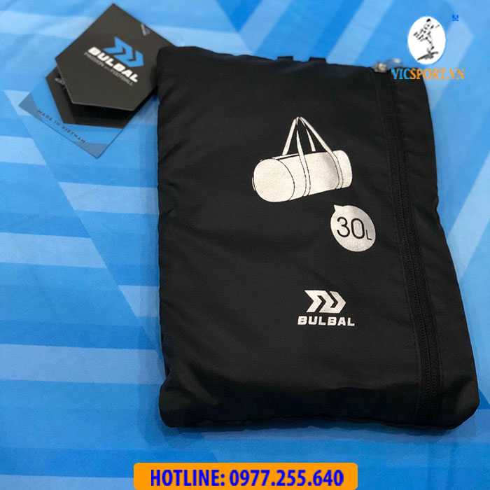 TÚI TRỐNG DÙ THỂ THAO BULBAL MÀU ĐEN - Hình ảnh 4