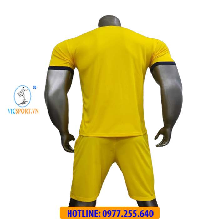 ÁO ĐÁ BANH QUANG HẢI CLB PAU FC 2022-2023 MÀU VÀNG - Hình ảnh 4