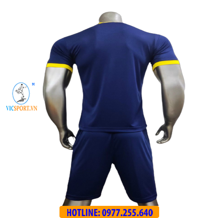 ÁO ĐÁ BANH QUANG HẢI CLB PAU-FC-2022-2023 XANH VÀNG - Hình ảnh 3