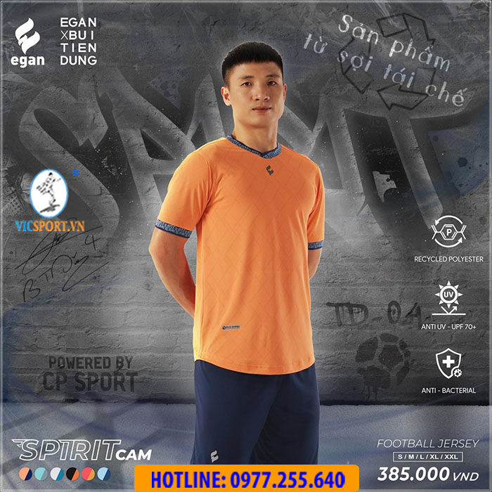 Áo bóng đá không logo Spirit - Bùi Tiến Dũng - Hình ảnh 21