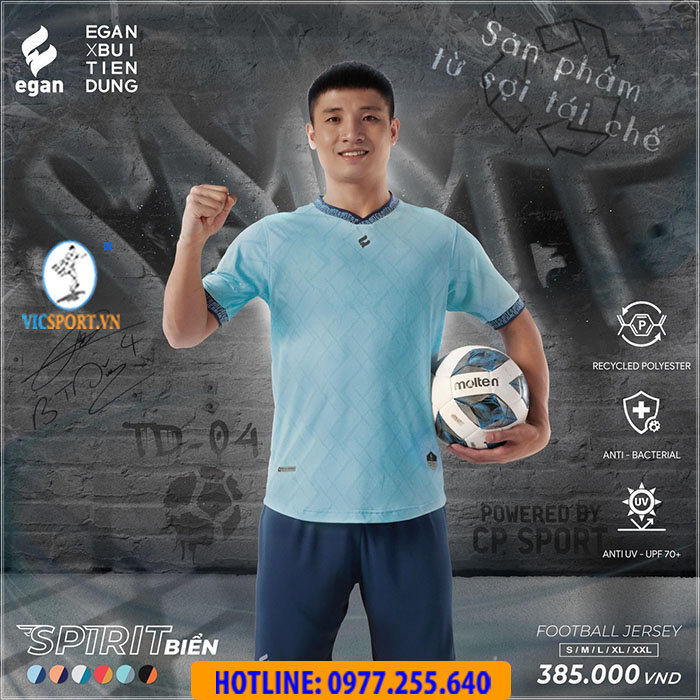 Áo bóng đá không logo Spirit - Bùi Tiến Dũng - Hình ảnh 18