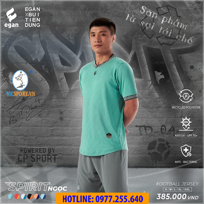 Áo bóng đá không logo Spirit - Bùi Tiến Dũng - Hình ảnh 17