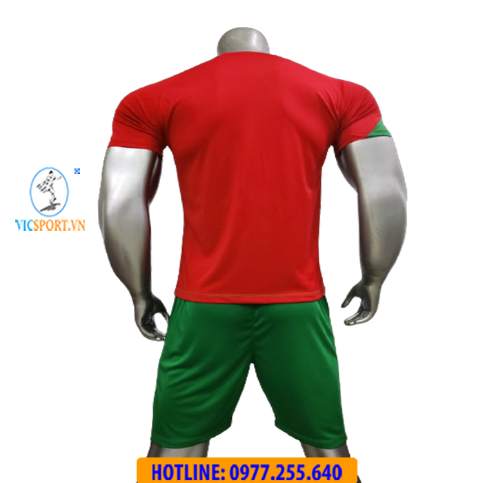 ÁO ĐỘI TUYỂN BỒ ĐÀO NHA WORLDCUP 2022 ĐỎ XANH - Hình ảnh 2
