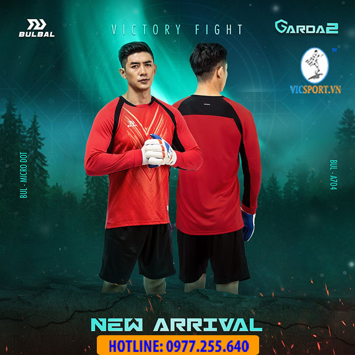 ÁO THỦ MÔN BULBAL GARDA 2 MÀU ĐỎ