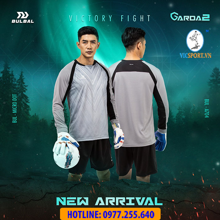 ÁO THỦ MÔN BULBAL GARDA 2 MÀU XÁM