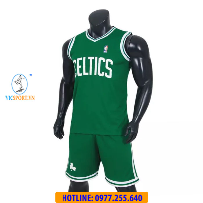 BỘ BÓNG RỔ CELTICS XANH LÁ