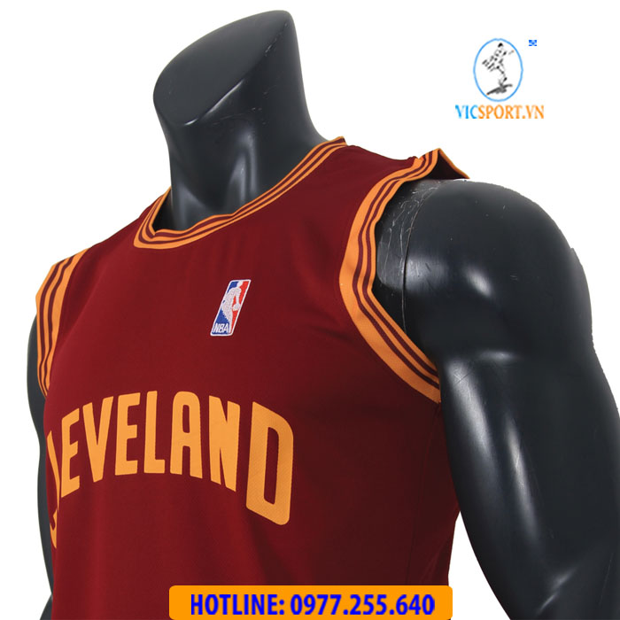 BỘ BÓNG RỔ CLEVELAND ĐỎ ĐÔ - Hình ảnh 2