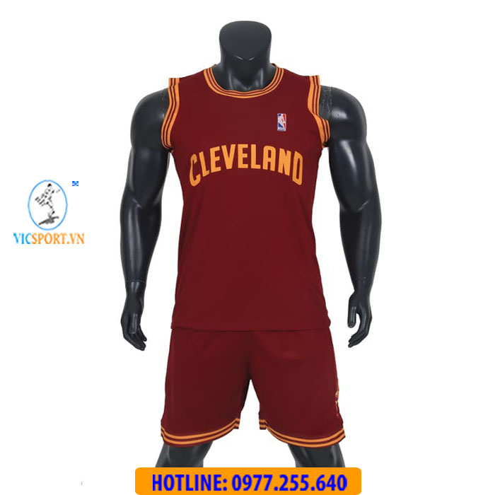 BỘ BÓNG RỔ CLEVELAND ĐỎ ĐÔ