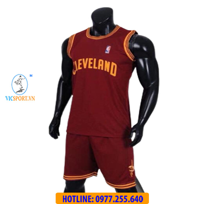 BỘ BÓNG RỔ CLEVELAND ĐỎ ĐÔ - Hình ảnh 3