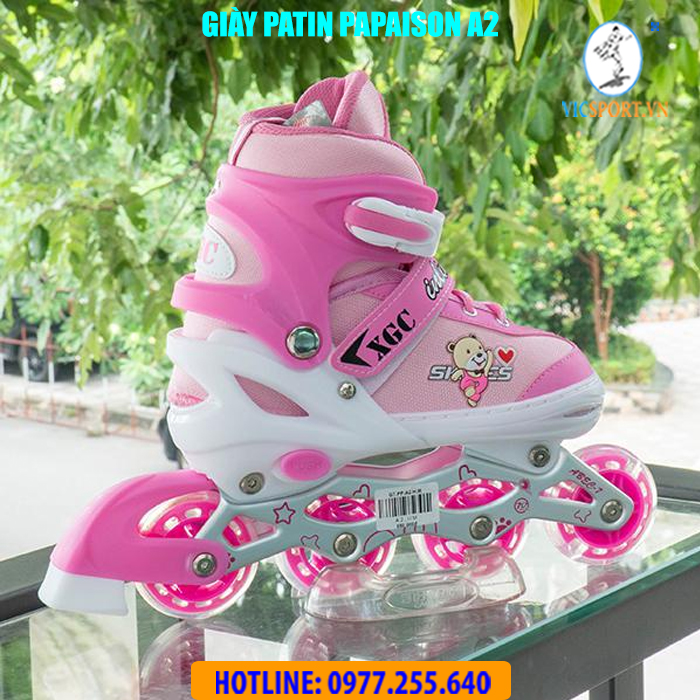GIÀY PATIN PAPAISON A2 MÀU HỒNG