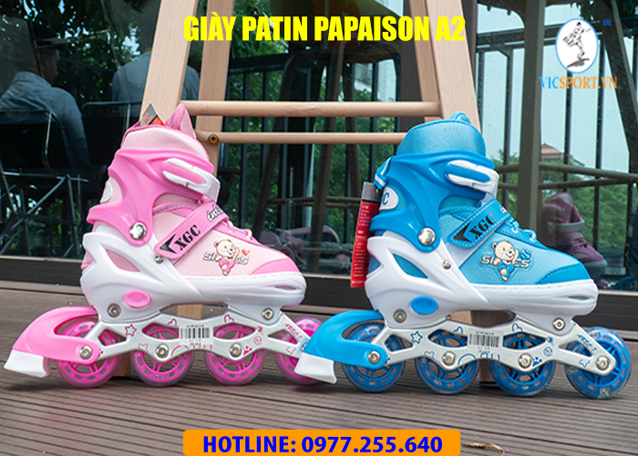 GIÀY PATIN PAPAISON A2 XANH BIỂN - Hình ảnh 2