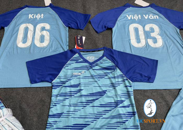 ÁO IWIN COOL XANH BIỂN IN CHO KHÁCH - Hình ảnh 4