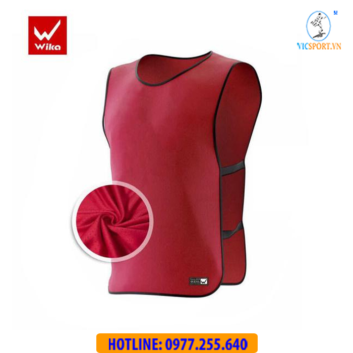 Áo bib tập luyện Wika có đai - Hình ảnh 7