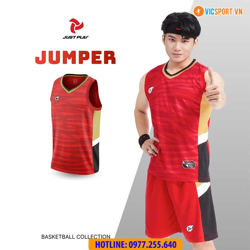 Quần áo bóng rổ Justplay Jumper - Hình ảnh 13