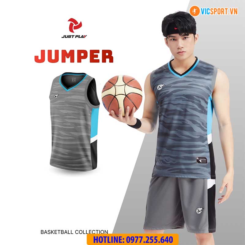 Quần áo bóng rổ Justplay Jumper - Hình ảnh 12