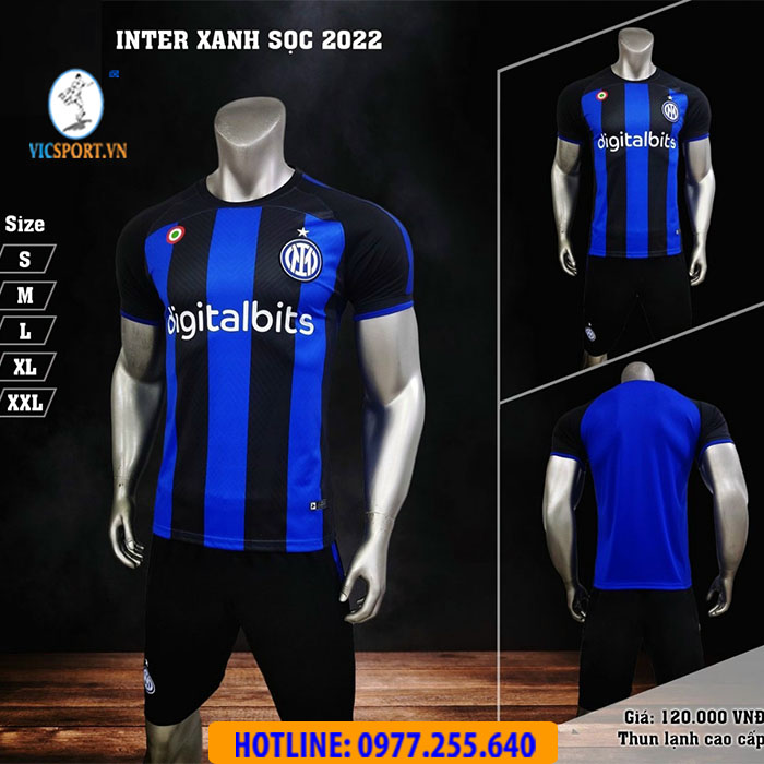 ÁO ĐÁ BANH CLB INTER MILAN 2022-2023 SÂN NHÀ
