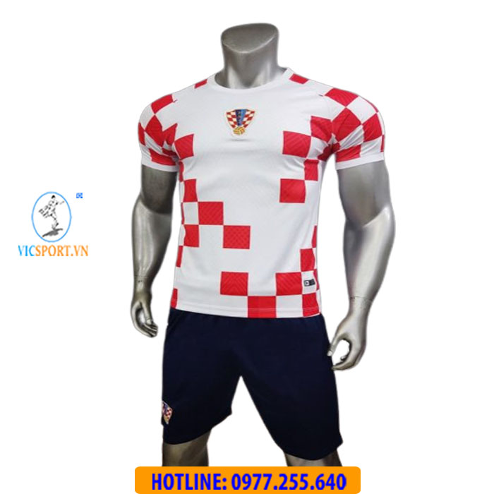 ÁO ĐÁ BANH ĐỘI TUYỂN CROATIA WORLDCUP 2022 SÂN NHÀ - Hình ảnh 3