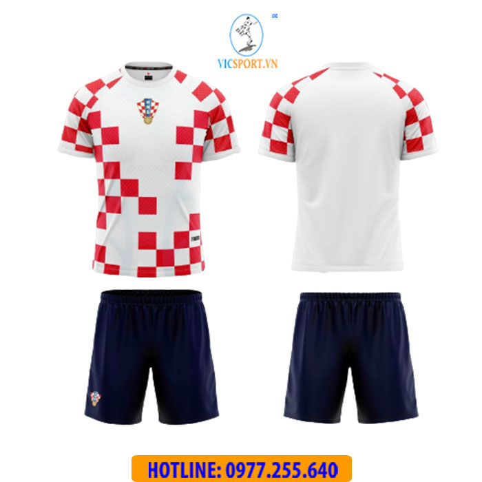 ÁO ĐÁ BANH ĐỘI TUYỂN CROATIA WORLDCUP 2022 SÂN NHÀ - Hình ảnh 6