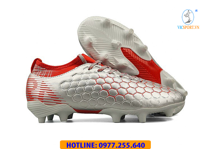 GIÀY ĐÁ BANH MIRA HUNTER FG MÀU BẠC
