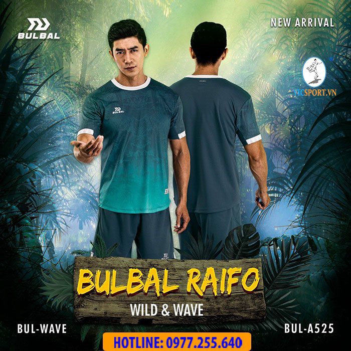Áo đá banh không logo Bulbal Raifo - Hình ảnh 2