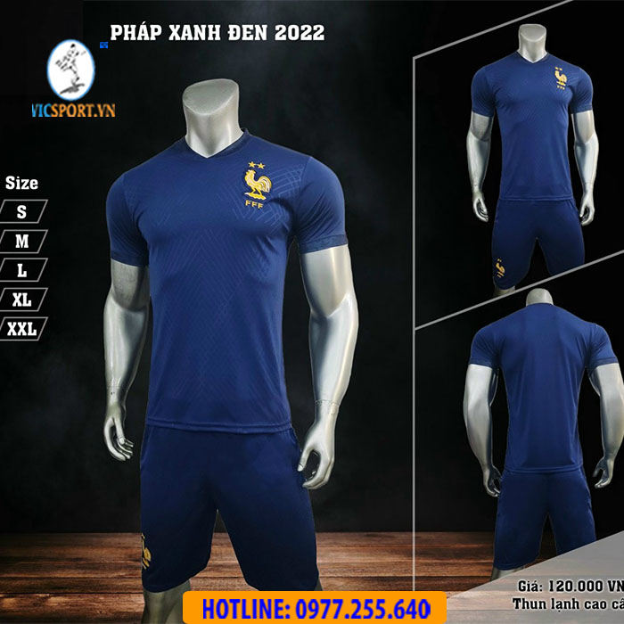 ÁO ĐÁ BANH ĐỘI TUYỂN PHÁP 2022 SÂN NHÀ - Hình ảnh 6