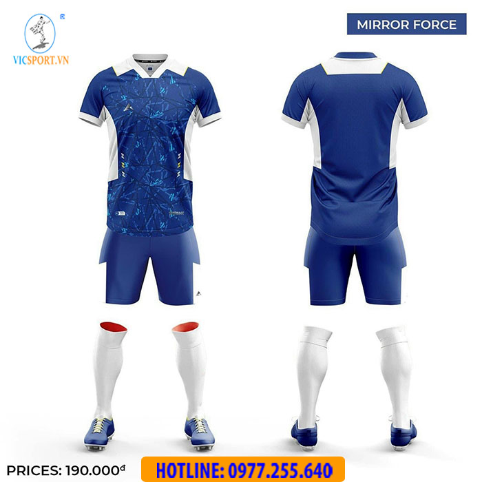ÁO ĐÁ BANH KAIWIN MIRROR FORCE XANH BÍCH - Hình ảnh 3