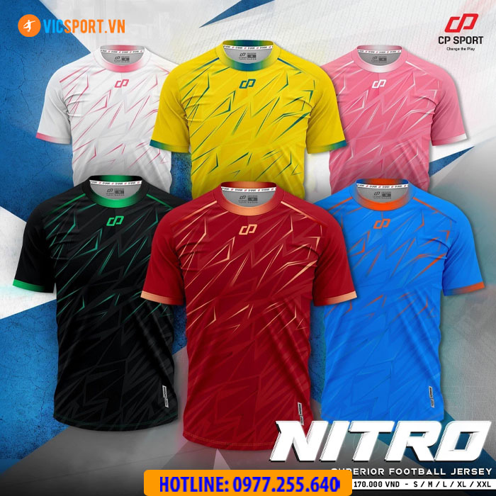Áo đá banh không logo Nitro - Hình ảnh 27