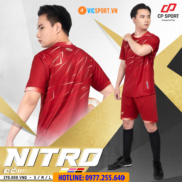 Áo đá banh không logo Nitro - Hình ảnh 25