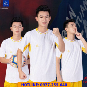 ÁO ĐÁ BANH MIRA PTT.12 MÀU TRẮNG