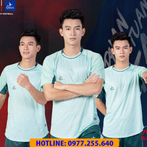 ÁO ĐÁ BANH MIRA PTT.12 MÀU XANH NGỌC