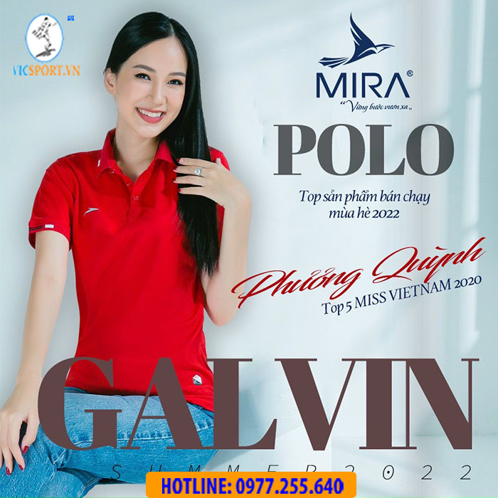 Áo polo di chuyển Mira Galvin - Hình ảnh 27
