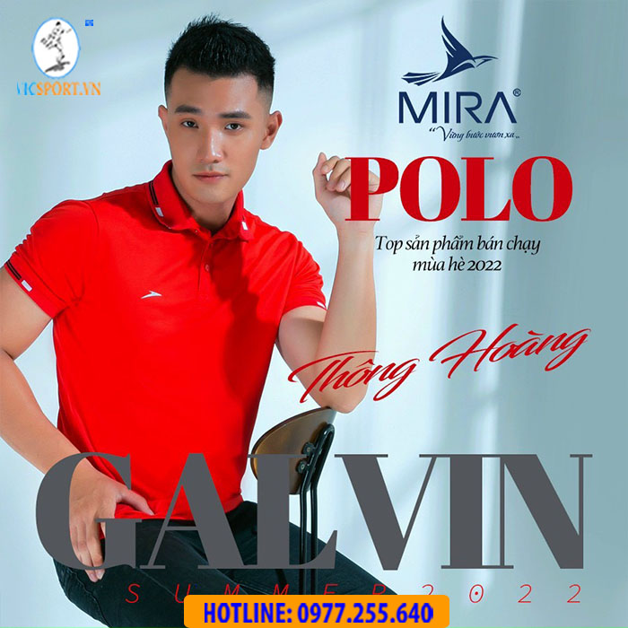 Áo polo di chuyển Mira Galvin - Hình ảnh 26