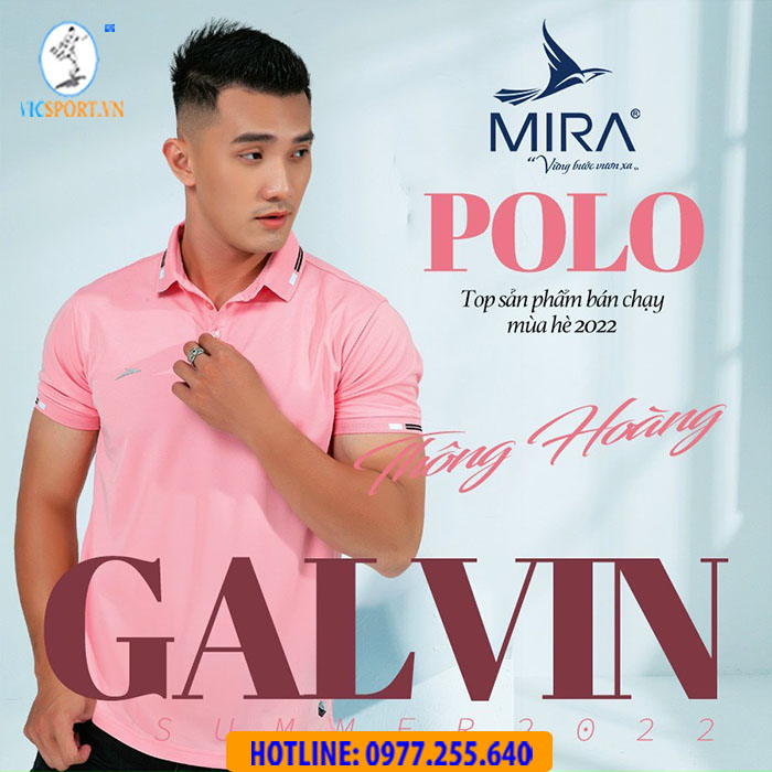 Áo polo di chuyển Mira Galvin - Hình ảnh 24