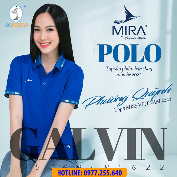 Áo polo di chuyển Mira Galvin - Hình ảnh 18