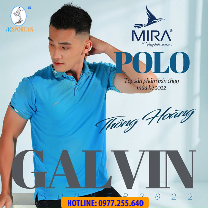 Áo polo di chuyển Mira Galvin - Hình ảnh 14