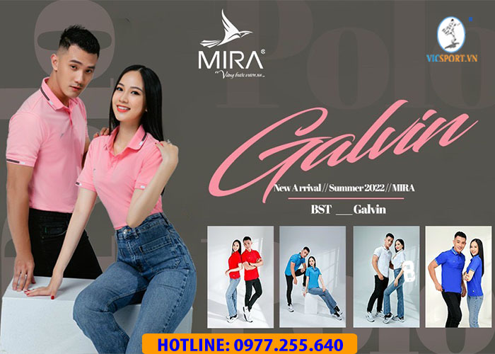 ÁO POLO MIRA GALVIN MÀU XANH NGỌC - Hình ảnh 3