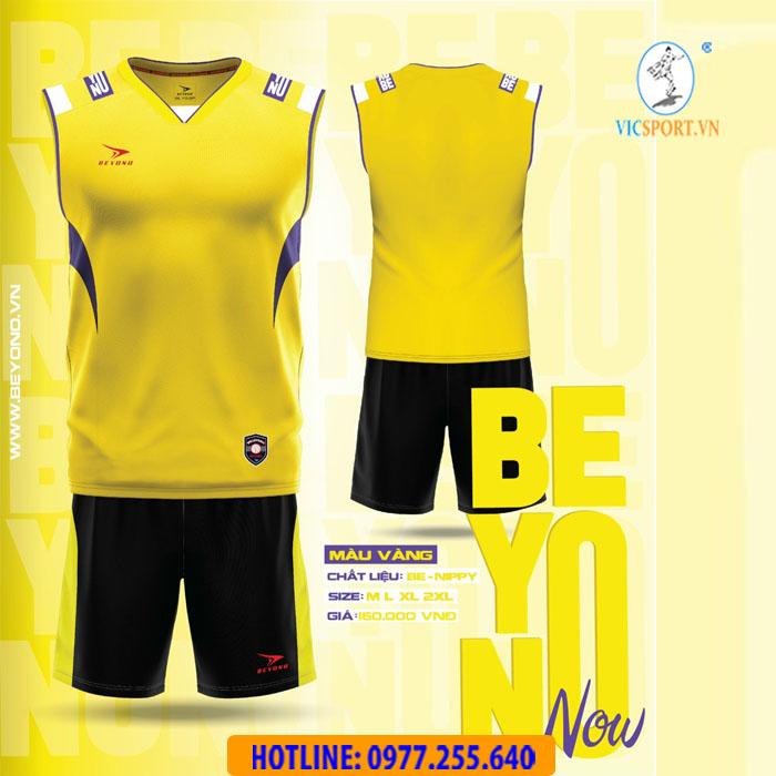 BỘ BÓNG CHUYỀN NỮ BEYONO NOW MÀU VÀNG - Hình ảnh 11