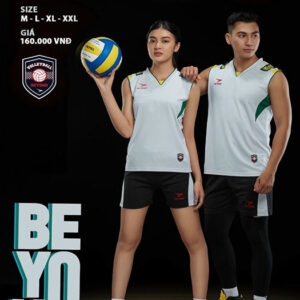BỘ BÓNG CHUYỀN NAM BEYONO NOW XÁM TRẮNG