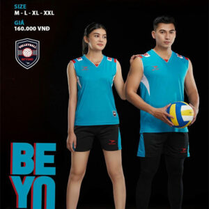 BỘ BÓNG CHUYỀN NAM BEYONO NOW MÀU XANH