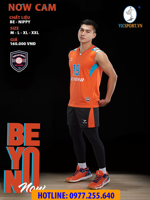 BỘ BÓNG CHUYỀN NAM BEYONO NOW MÀU CAM - Hình ảnh 3