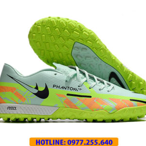 Giày đá banh Nike React Phantom GT2 màu xanh ngọc