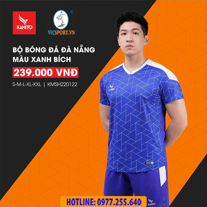 ÁO ĐÁ BANH CLB ĐÀ NẴNG 2022 MÀU XANH BÍCH