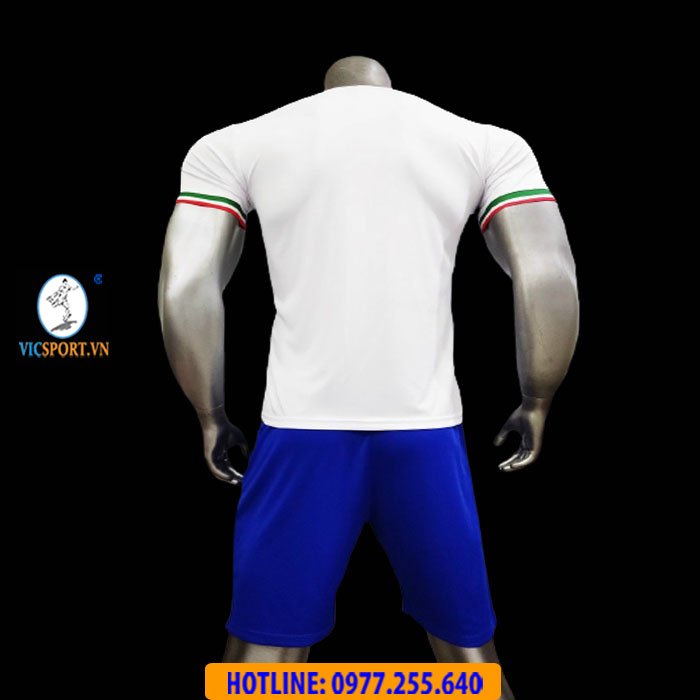ÁO ĐÁ BANH ĐỘI TUYỂN ITALIA 2022 TRẮNG SÂN KHÁCH - Hình ảnh 3